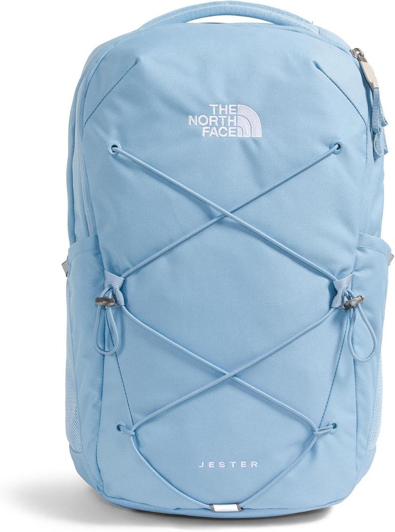 The North Face Women's Jester Everyday Laptop Backpack - Commuter Travel Bag, Laptop Sleeve, Water-Repellent, Steel Blue, One Size