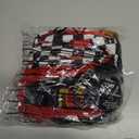 Race Car Driver Costume for Boys Racer Jumpsuit with Car Cap for Halloween Dress Up