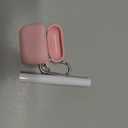 Airpods 4th Generation Case Cover(2024),Soft Silicone Full Protective Case for AirPods 4 Case with Keychain & Cleaner Kit,Compatible with Apple Airpods 4 for Women,Men, Light Pink