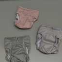 XPCARE 3 Pack Washable Female Dog Diapers - Reusable, Highly Absorbent, Leak-Proof Puppy Diapers for Female Dog (XS)