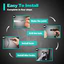 2 x Swivel Bike Wall Mount- 4 Pack Garage Wall Mount Hangers, Space-Saving Swivel Design for Bikes, load capacity up to 66 lbs for garage or indoor storage and organization