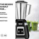 Waring Commercial BB300S 1-Hp bar Blender, Black 48 oz