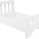 Newborn Photography Props Wooden Bed Baby Photoshoot Props Doll Bed Baby Photo Prop White Wood Mini Bed for Photography Baby Doll Bed Make The Old Bed Photography Props Baby Photo Studio Props