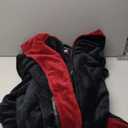 Alexander Del Rossa Mens Robe with Hood, Plush Fleece Hooded Mens Bathrobe, Big and Tall Bath Robe for Men XL