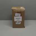 Windyun 50 Pcs Mini Paper Gift Bags with Handle 6 x 6 x 6'' Square Small Favor Bag with DIY Thank You Tag for Christmas Birthday Wedding Bridal Shower Bridesmaid Graduation Party (Kraft)