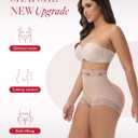 SHAPSHE Butt Lifting Shapewear Shorts Faja Colombiana Levanta Cola Tummy Control Underwear Faja Shorts Booty Lifting Panties Post Surgery Compression Garment Seamless Shapewear Tan (Beige, L)