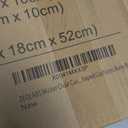 ZEOLABS Wicker Chair Cushions of 3 Pieces Waterproof Tufted Outdoor Seat Cushions for Patio Furniture Sofa Settee Couch,1 Loveseat and 2 U-Shaped Cushions, Dark Blue