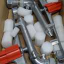 1.5" Agriculture Farm Irrigation Sprinkler Lawn Sprinkler Irrigation Spray Gun Large-Area Watering Spray 360 Rotary Farm Lawn Garden Irrigation, Pack of 2