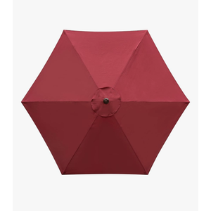 9 Feet Patio Umbrella Replacement Canopy for 6 Ribs, Market Umbrella Top, Yard Table Umbrella Top Cover,Universal Strong and Thick Umbrella Canopy,Canopy Only