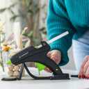 Surebonder Cordless Hot Glue Gun, High Temperature, Full Size, 60W, 50% More Power - Sturdily Bonds Metal, Wood, Ceramics, Leather & Other Strong Materials (Specialty Series CL-800F)
