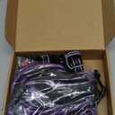 No Pull Dog Harness Adjustable Reflective Oxford Easy Control Medium Large Dog Harness with A Free Heavy Duty 5ft Dog Leash