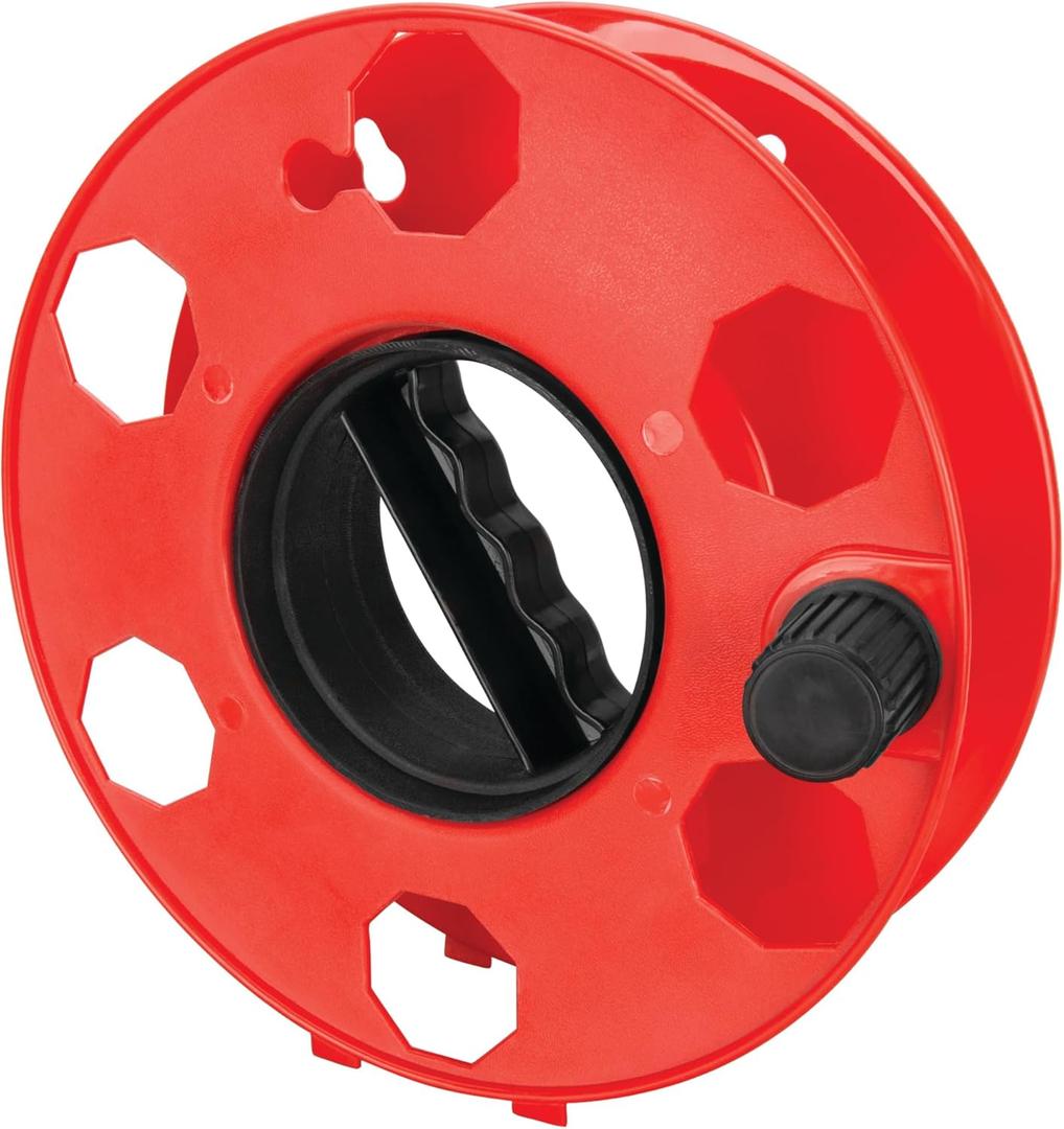 Performance Tool W2274 Heavy Duty 11-inch Cord Reel for Holding Extension Cords, Orange, 150-ft Capacity