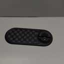 Multifunction Car Anti-Slip Mat, Rotatable Vehicle Phone Holder with Temporary Parking Number, Universal Auto Dashboard Organizer Pad Accessory for Phones, Sunglasses, Keys (Grey/Black)