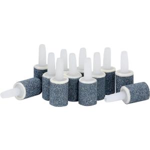 AQUANEAT Aquarium Air Stones 0.6 inch 12Pack, Bubble Stone, Fish Tank Airstones, Aerator Stone Bubble Diffuser, Air Pump Accessories for Aquariums, Fish Tanks, and Hydroponics