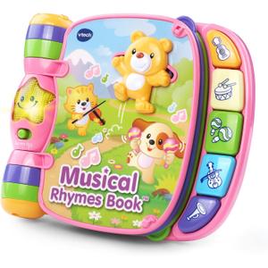 VTech Musical Rhymes Book, Pink