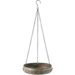Hanging Bird Baths for Outdoors, Outdoor Bird Bath, Metal Bird Feeder, Back Yard, Deck,Patio Garden Decoration