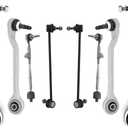8PCS Front Suspension Control Arm Kit for BMW For 2013-2018 320i,2014-2018 328d,2013-2016 328i,228i 230i 330i 335i 340i 428i 430i 440i 435i (xDrive Only)