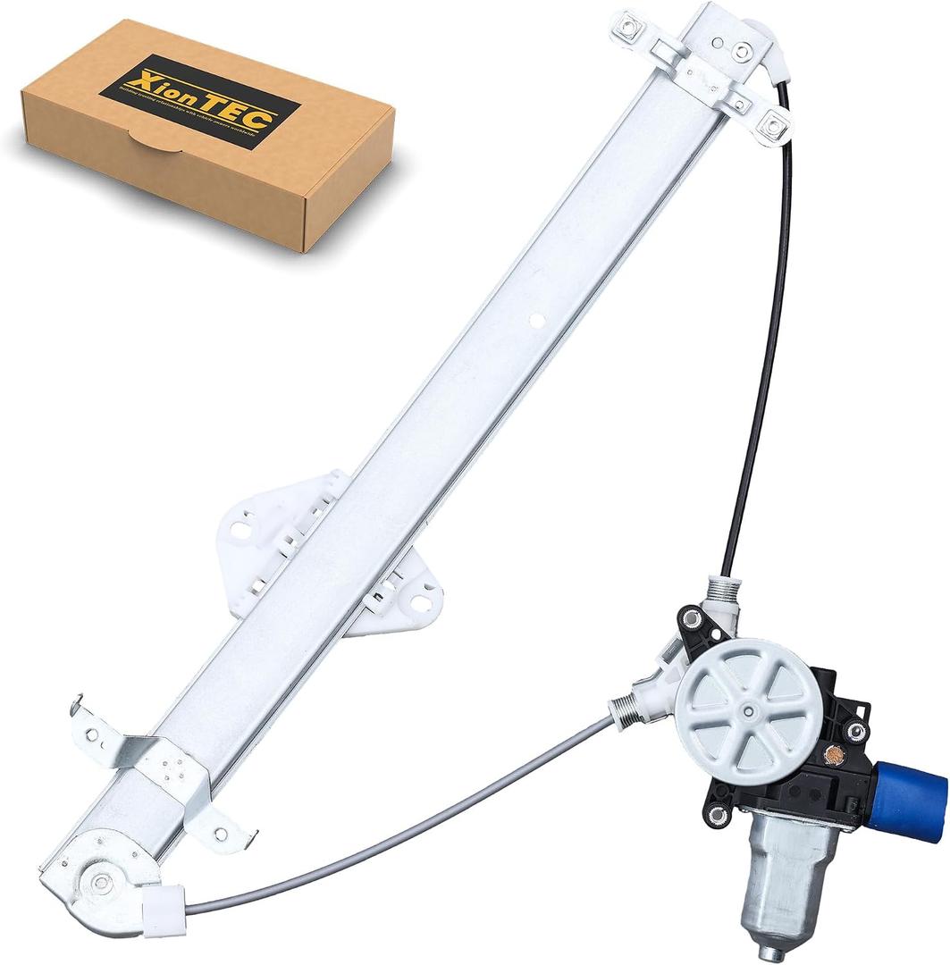 Front Passenger Side Power Window Regulator with Motor (2-Pin)