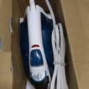 BLACK+DECKER Easy Steam Compact Iron, IR06V, Dual Position Cord, TrueGlide Non-Stick Soleplate, Vertical Steam, SmartSteam (Blue)