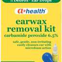 Earwax Removal Kit, Carbamide Peroxide 6.5%, Made in USA, Drops and Ear Bulb Syringe, 0.5 Ounces