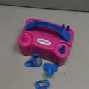 AGPTEK Electric Air Balloon Pump, 110V 600W Rose Red Portable Dual Nozzle Inflator/Blower for Party Decoration