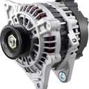 New Alternator Compatible for Hyundai Accent 2006-2009 1.6L for Tiburon 2004-2007 2.0L for Tucson 2006-2009 2.0L, 90AMP/12 Volt Alternator AVA0048 113657 37300-22650 2655023