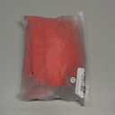 Lilosy High Waisted Tummy Control Ribbed Bikini Crop Top Brazilian Swimsuit Set 2 Piece (Medium, Bright Red)