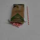 Extra Long Paper Straws 10 Inch - Biodegradable Disposable Long Drinking Straws - Red/White Striped, 100