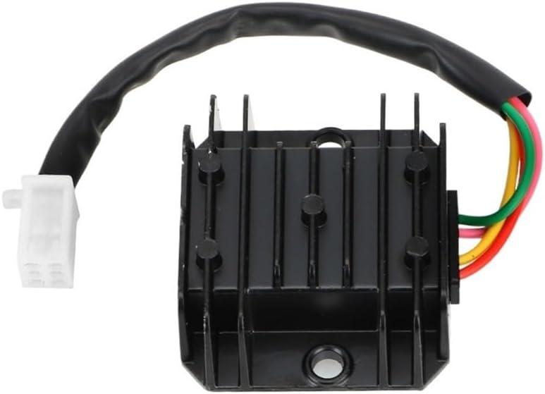 Regulator Rectifier Motorcycle Voltage Stabilizer Current Rectifier Voltage Regulator 4 Wires 4 Pins 12V Universal Motorcycle Voltage