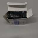 JMU 100pcs Scalpel Blades #10R, Stainless Steel Sterile Surgical Blades, Individually Foil Wrapped