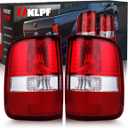 OKLPF Rear Brake Tail Light Compatible With 2004 2005 2006 2007 2008 Ford F150 F-150 Replacement Red Taillight Assembly,Includes a Luxurious Box,Driver and Passenger Side