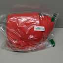 10ft x 10ft Red Backdrop Curtains for Party Valentine's Day Arch Stage Wedding Ceremony Curtains Fabric Photography Backdrop for Baby Showers Rod Pocket Home Decoration, 5ft x 10ft, 2 Panels