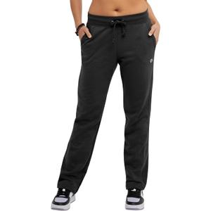 Champion Womens Comfortable Fleece Lounge Pants, 31 (Black, XS)