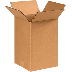 BOX USA Shipping Boxes Medium 8"L x 8"W x 12"H 25-Pack, Cardboard Box for Shipping, Moving, Mailing, Packing, Packaging and Storage