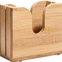 Kamehame Bagel Slicer Holder, Bamboo Bagel Holder for Small and Large Bagels, Bagel Cutter Holder, 5.5 x 2.6 x 5 inches