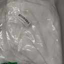 YoungsTex 63 Inch Length White Semi Sheer Curtains for Living Room 2 Panels, Linen Drapes with Bronze Grommet Light Filtering Window Treatments for Bedroom, 42 X 63 Inch