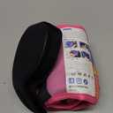 Travel Pillows for Airplanes, Airplane Pillow for Long Flight, Airplane Head Strap with Eye Mask for Sleep, Travel Neck Pillow for Car Road Trip, 360 Support Headrest, Stop Bobblehead, Pink