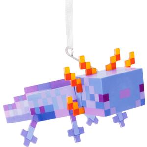 Hallmark Minecraft Blue Axolotl Christmas Ornament, Gifts for Gamers