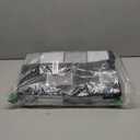 Tinideya 4' x 6' Mardi Gras Outdoor Rug Plastic Straw Front Doormat Mat Patio Deck Mat Waterproof Outdoor Rug Outside Indoor Garden Lawn Balcony Porch Holiday Decor (Plaid Buffalo,Black and White)