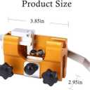 Chainsaw Sharpener, Saw Sharpener, Portable Hand Crank Chainsaw Chain Sharpener Set, for Chain Saws Electric Saws, for Chain Sharpening