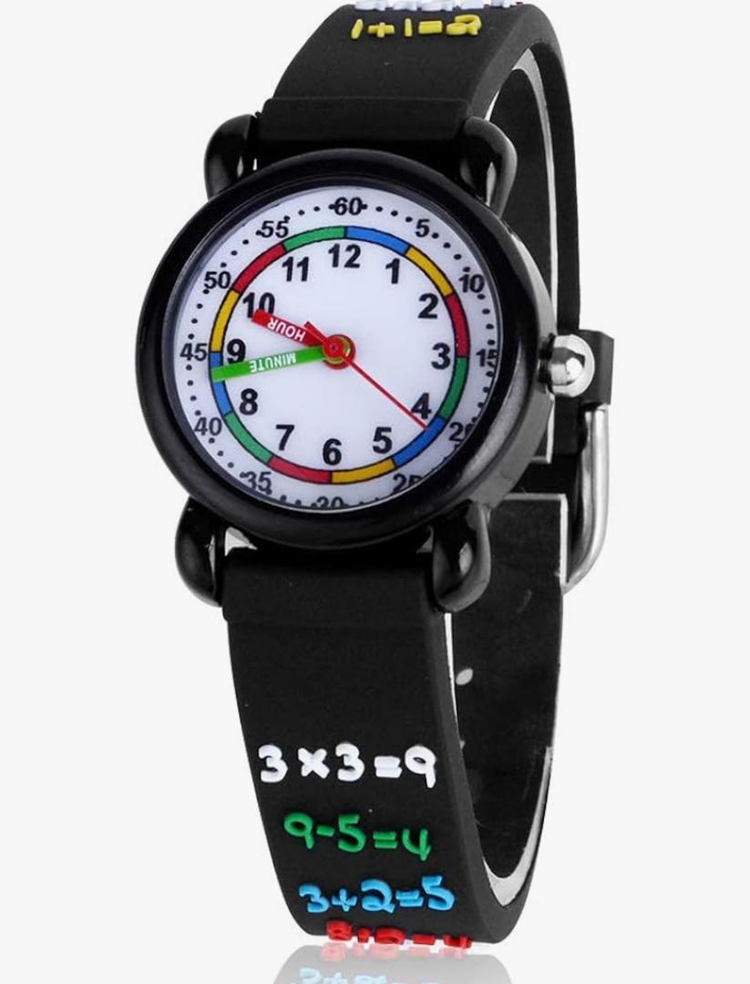 Kids Watch Ages 3-8, 3D Lovely Cartoon Watch for Girls - Best Gifts
