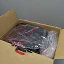 Mueller 12-Cup Drip Coffee Maker - Borosilicate Carafe, Auto-Off, Reusable Filter, Anti-Drip, Keep-Warm Function, Clear Water Level Window Coffee Machine, Kitchen Essentials & Accessories (Black)