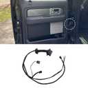 Driver Door Jumper Wire Harness Assembly Compatible with Ford F150 Crew Cab 2009 2010 2011 2012 2013 2014, Door Wire Harness Replace OE# 9L3Z-14631-CAA (Driver Side LH Rear)