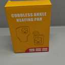 Foot Triple Method Massager, 2-in-1 Foot Massager for Neuropathy, Foot and Ankle Massager with 3 Vibration Mode & 4 Heat Levels, Portable Feet Massage Home Travel All Ages Ankle Massage