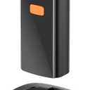 Wireless Barcode Scanner Mini Bluetooth 1D 2D QR Bar Code Scanner 3-in-1 Bluetooth & 2.4G & USB Wire Barcode Reader Compatible with Windows Android iOS Tablet PC (with Charging Dock)