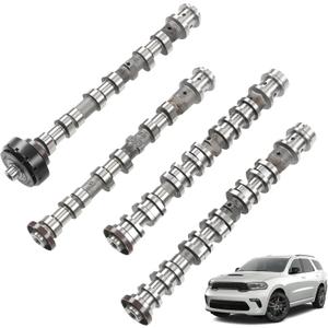4PCS Engine Camshaft Set Compatible with Dodge Durango, Fit For Chrysler, Fit For Jeep Wrangler Grand Cherokee, 3.6L V6 Engine 2016-2024, Replaces# 5047913AD 5048030AD 5048029AD 5047912AD