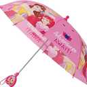 Disney Kids Umbrella, Frozen/Princess/Minnie Mouse Toddler and Little Girl Rain Wear for Ages 3-6