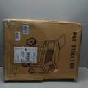 Large Dog Stroller for Medium & Large Dogs up to 350 lbs,Foldable Pet Wagon