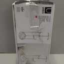 Umbra 299471-491 Tesora 3-Tier Jewelry Stand, Earring Holder, Accessory Organizer and Display, White/Nickel