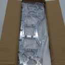 Motorcycle Floorboards Set Driver Passenger Footboards Front Rear Foot Pegs MX Wide Offroad CNC Brake Pedal Fit For Harley Touring Road Glide Street Glide Electra Glide Softail Dyna Chrome